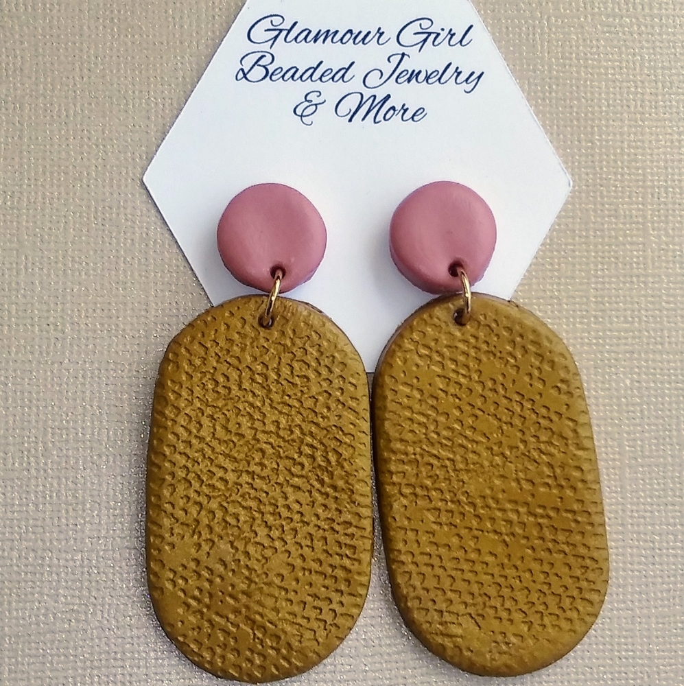 Rose Gold and Gold Earring Set